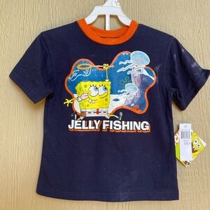 Y2K deadstock sponge bob square pants 2 piece set size 4